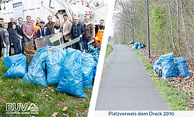 SAMMELAKTION: PLATZVERWEIS DEM DRECK 2016