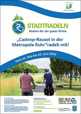 STADTRADELN // 21.05.-10.06.2016 // CASTROP-RAUXEL RADELT MIT!