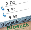 ÄNDERUNG DER ABFUHRTAGE UND VERKAUFSTELLEN FÜR ABFALLSÄCKE