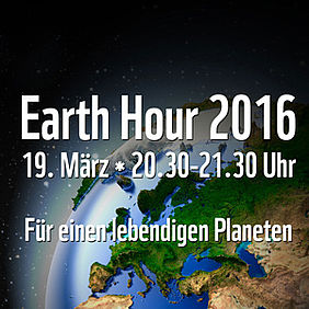 EARTH HOUR // 19. MÄRZ 2016