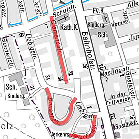 DECKENSANIERUNG BUNSEN- , BERZELIUS- UND CLEMENSSTRASSE