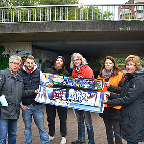 GRAFFITI-KUNSTPROJEKT - FUSSGÄNGERTUNNEL WIRD VERSCHÖNERT!