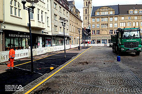 MARKTPLATZ – VORBEREITUNGSARBEITEN SCHNELLER FERTIG ALS GEPLANT!